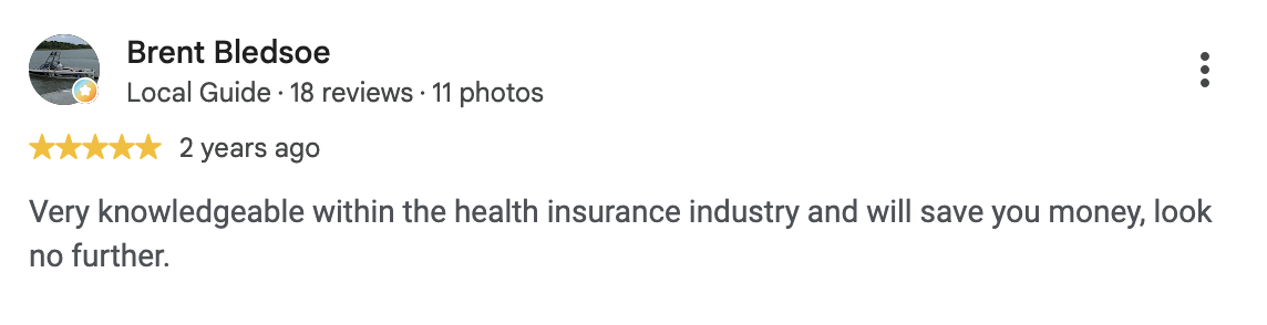 review from Brent B.